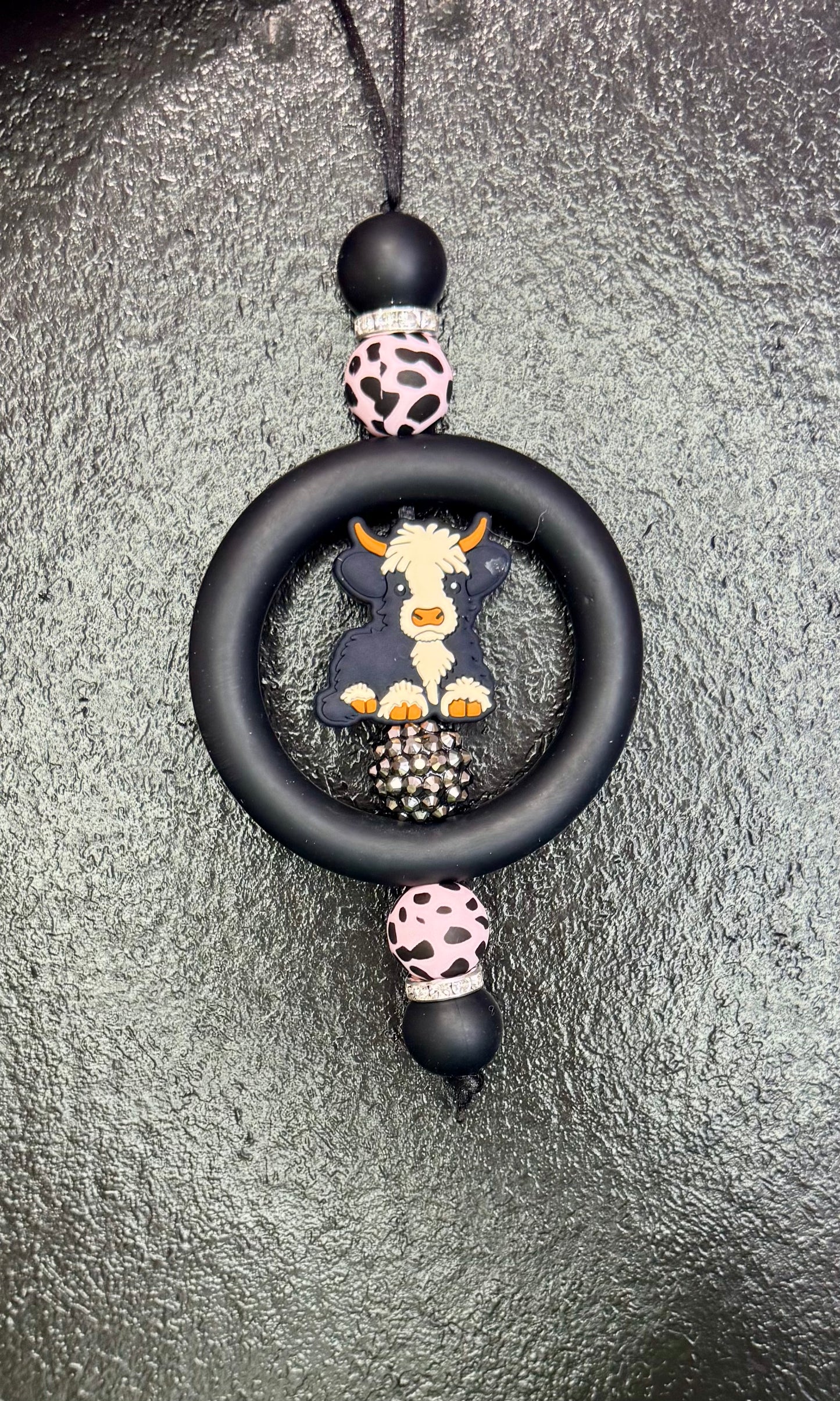 Cow Car Charm